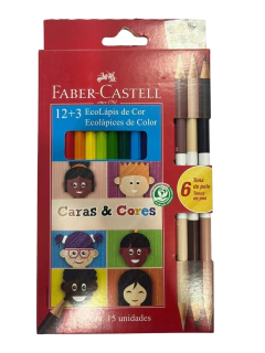LAPIZ FABER CASTELL COLOR x12 +3- Cod: 6227