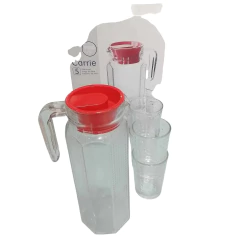 JARRA CON VASO CARRIE - COD: S1181 en internet