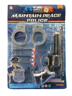 SET DE POLICIA EN BLISTER - COD: 7790000162817
