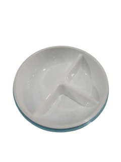CONTENEDOR REDONDO 1.6 LTS CON PLATO - COD:T028 - comprar online
