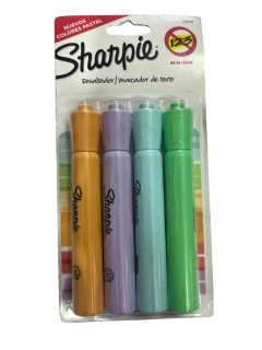 RESALTADOR SHARPIE TANK x4- Cod: 3471