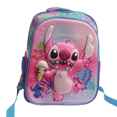 MOCHILA CHICA STICH ROSA- Cod: 8887 - comprar online