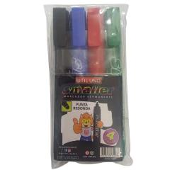 MARCADOR PERMANENTE SMALLER x4- Cod: 5967 - comprar online