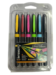 MARCADORES BIC INTENSITY x6- Cod: 1233
