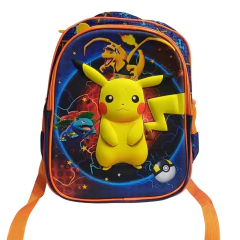MOCHILA CHICA PIKACHU- Cod: 8887