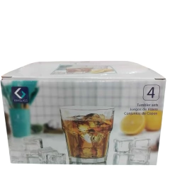 SET DE VASO CARTAGENA 4PCS - COD: S1276 - comprar online