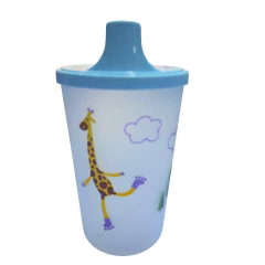 VASO ANTIDERRAME ANIMALES DE ZOO. COD: 330
