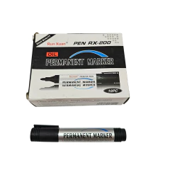 MARCADOR PERMANENTE NEGRO - COD: RX200 - comprar online