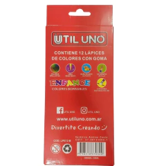 LAPICES DE COLORES ENFRANCE x12 - Cod: 0320 - comprar online