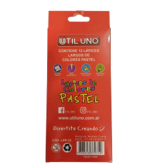 LAPICES COLOR PASTEL UTIL UNO - Cod: 9750 - comprar online