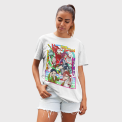 Camiseta Dan Da Dan Green Dragon na internet
