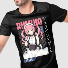 Camiseta Steins Gate Rumiho Akiha Green Dragon