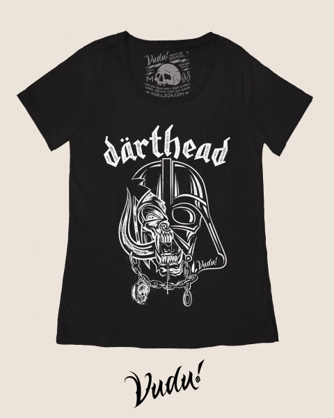 Blusinha Darthead Darth Vader Star Wars Dark Side Motorhead