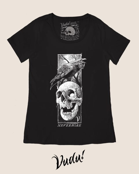 Blusinha Edgar Allan Poe - Nevermore