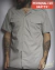 Camisa Work Shirt Lisa Cinza Prata - Personalize Grátis!