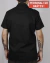 Camisa Work Shirt Lisa Preta - Personalize Grátis! - Vudu!⚡Loja Alternativa