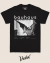 Camiseta negra de Bauhaus con la frase 'Bela Lugosi's Dead'. ¡Estilo gótico y post-punk icónico!