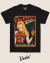 Black t-shirt featuring a graphic design of a woman with blonde hair and claws, captioned "I'm A Nightmare, Dressed Like A Daydream!"