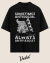 Oversized Sometimes Antisocial Always Antifascist - comprar online