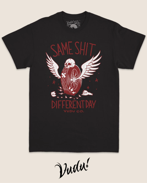 Camiseta Same Shit Different Day