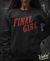 Blusa de Moletom Final Girl