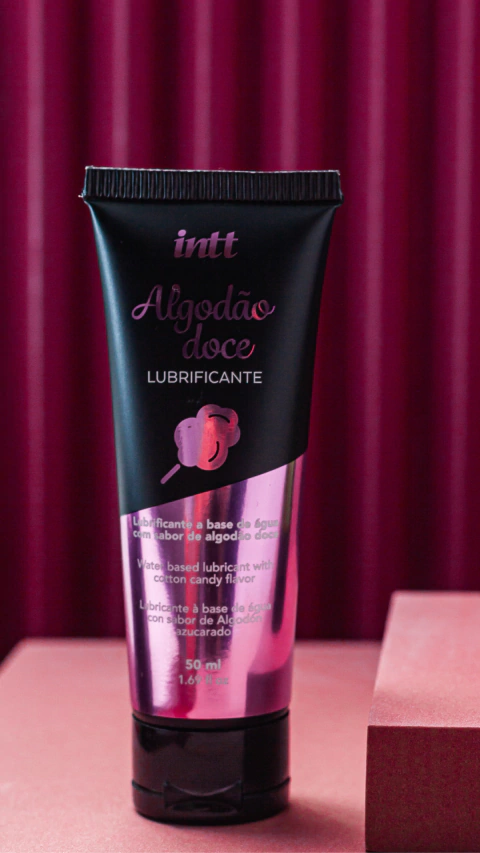 Lubrificante Algodão Doce - Intt Cosméticos