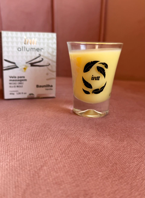 Vela Para Massagem Aroma de baunilha