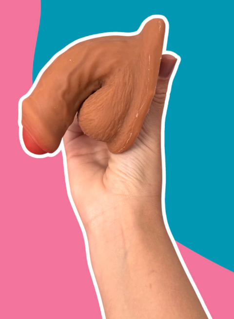 Packer 13 cm - pênis para dar volume - comprar online