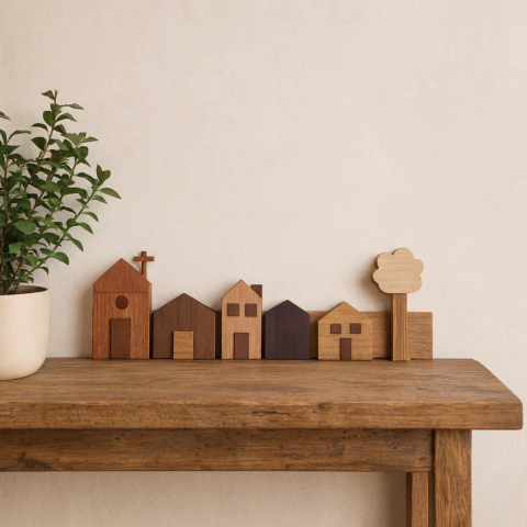 Villarejo 6 peças Igrejinha - comprar online