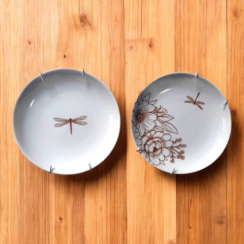 Dupla Pratinhos Libélulas - comprar online