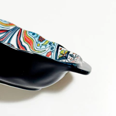 Travessa Oval Encanto Azul - Casa Pequiá 