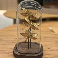 Cúpula Decorativa Libélulas na internet