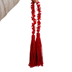 Colar Decorativo Vermelho - loja online