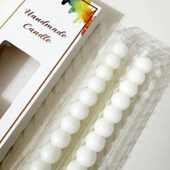 Dupla 2 Velas Castiçal Bola - comprar online