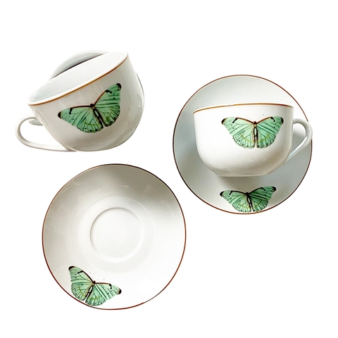 Jogo 6 “Chá” Borboleta - comprar online