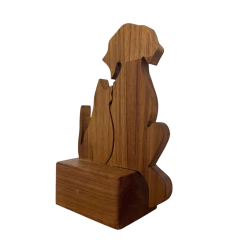 Escultura Amizade Pet - Casa Pequiá 