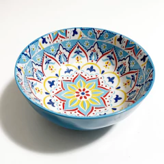 Tigela Redonda Encanto Azul Clara na internet