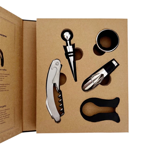 Jogo Acessórios Vinho - comprar online