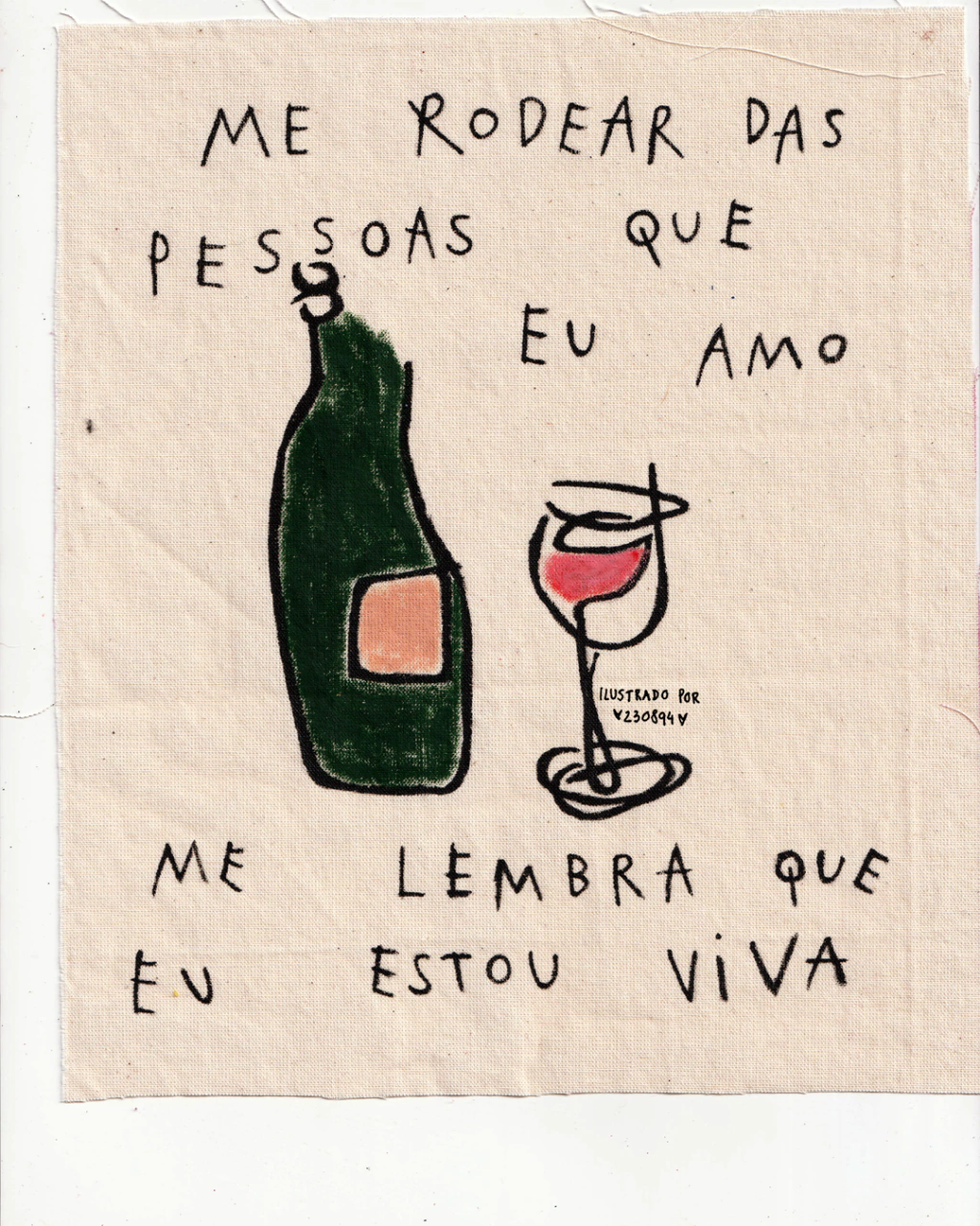me rodear das pessoas que eu amo