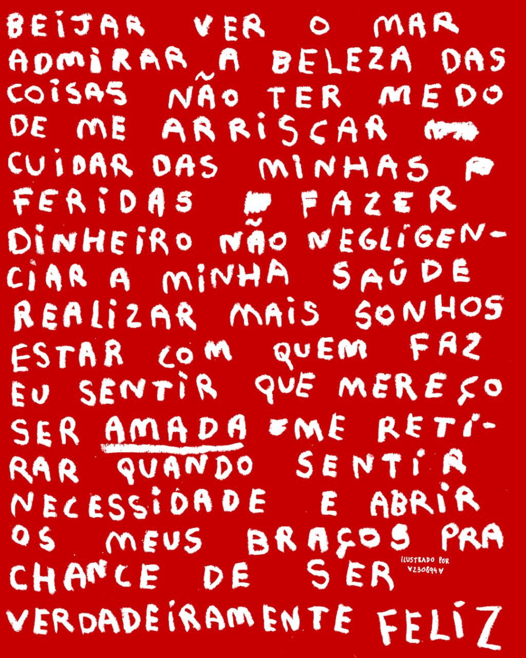 beijar ver o mar - vermelho