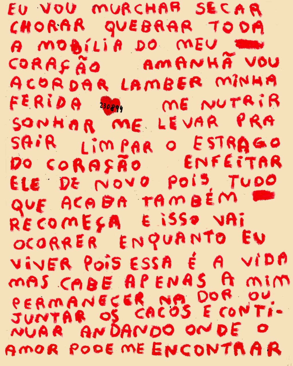 eu vou murchar