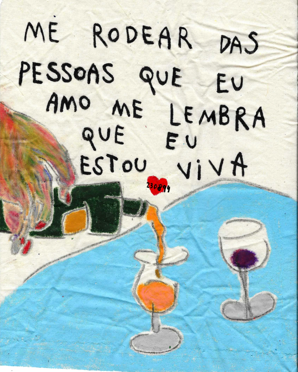 me rodear das pessoas que eu amo