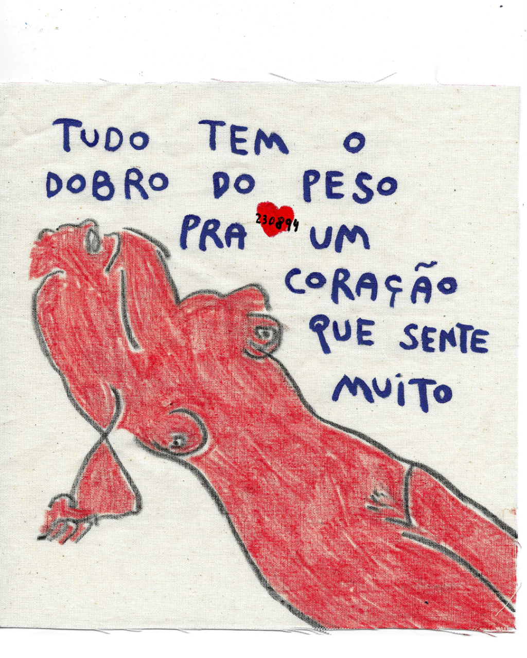 tudo tem o dobro do peso