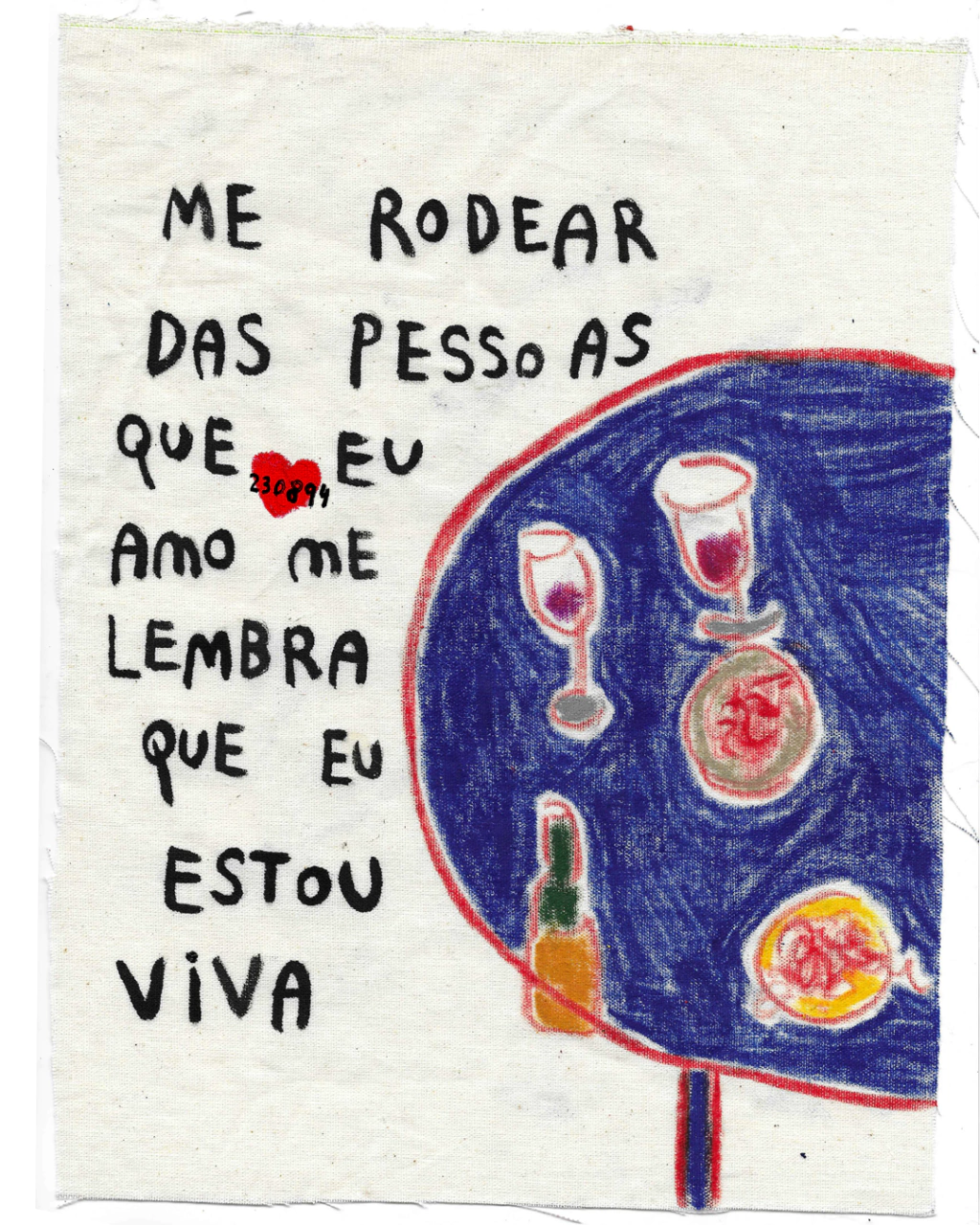 me rodear das pessoas que eu amo