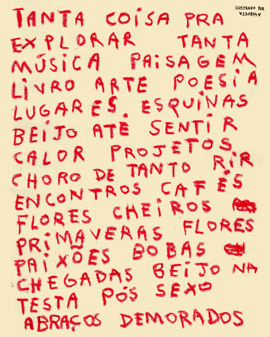 tanta coisa pra explorar