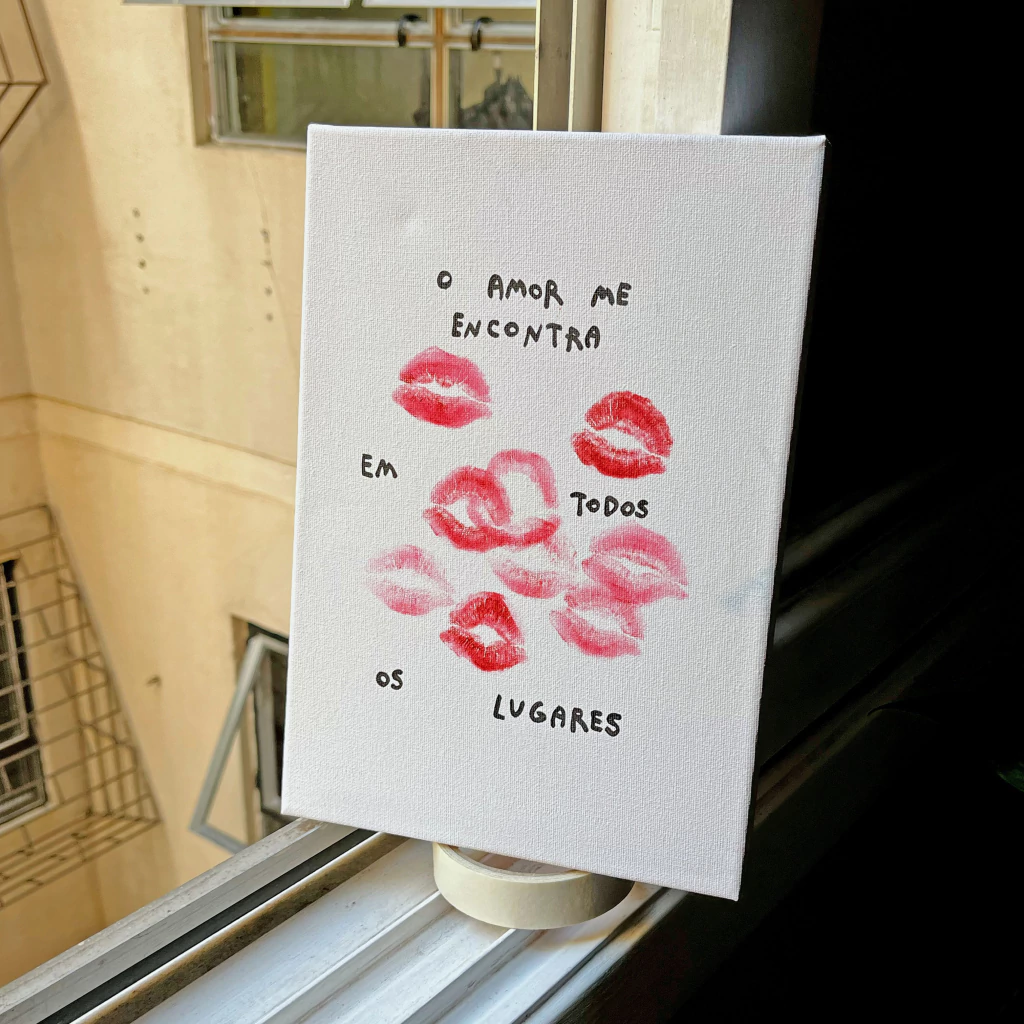 o amor me encontra em todos os lugares