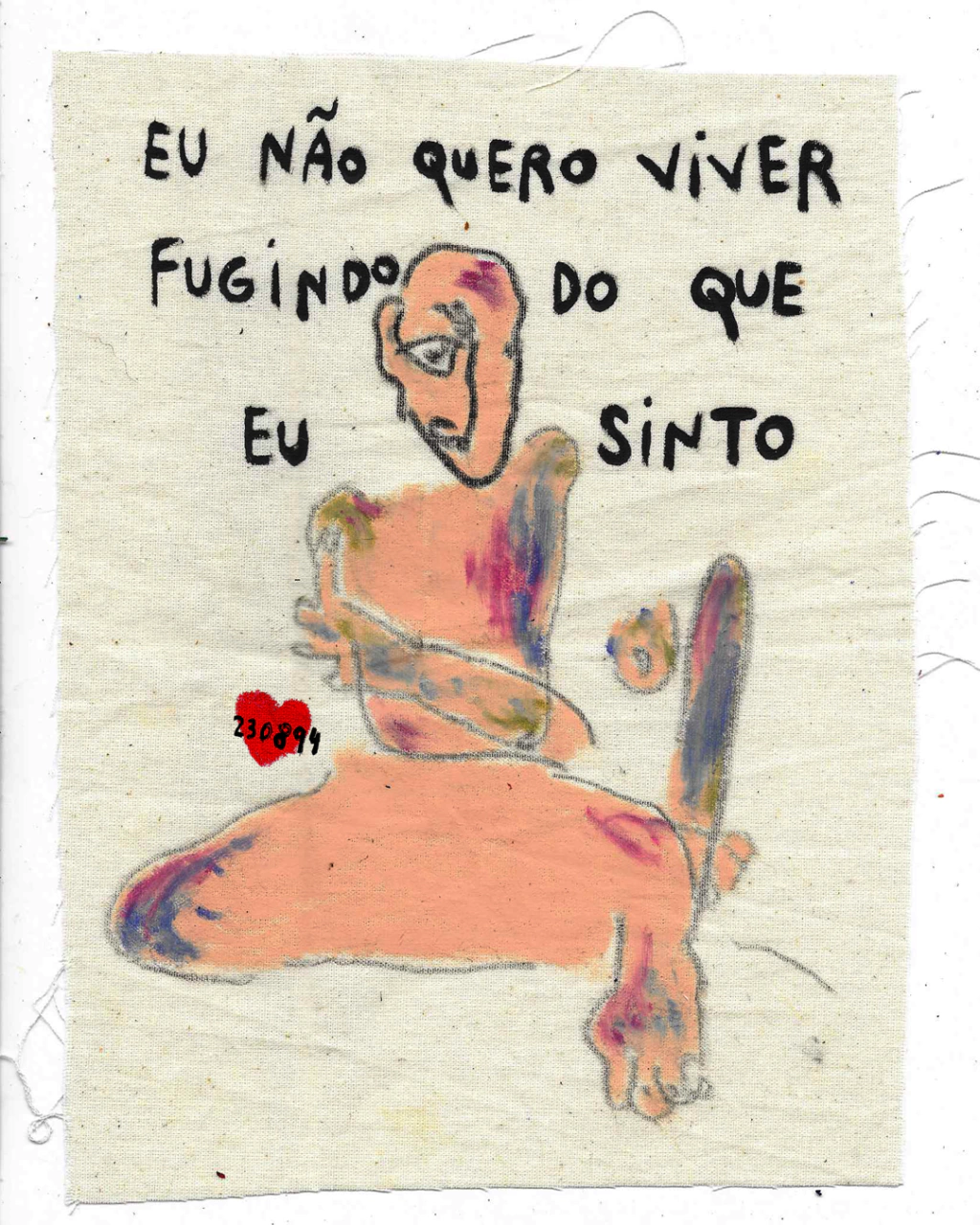 eu não quero viver fugindo do que eu sinto