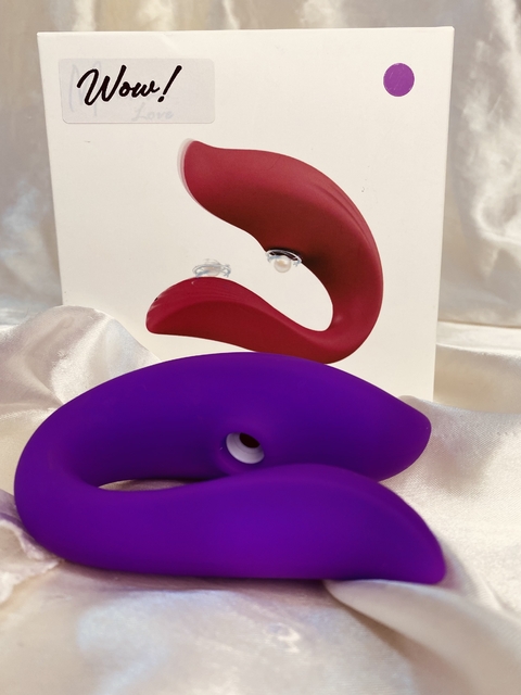 Vibrador de casal 2 em 1