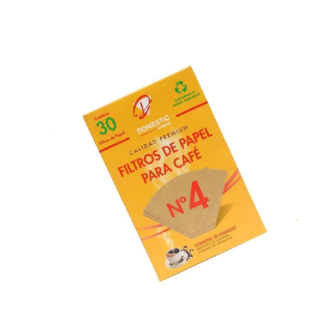 Filtro Papel N 4 x 30 Filtros