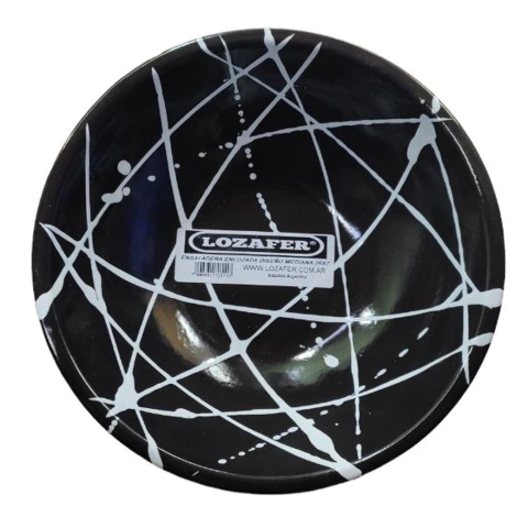 Ensaladera mediana enlozada con diseño nº 26